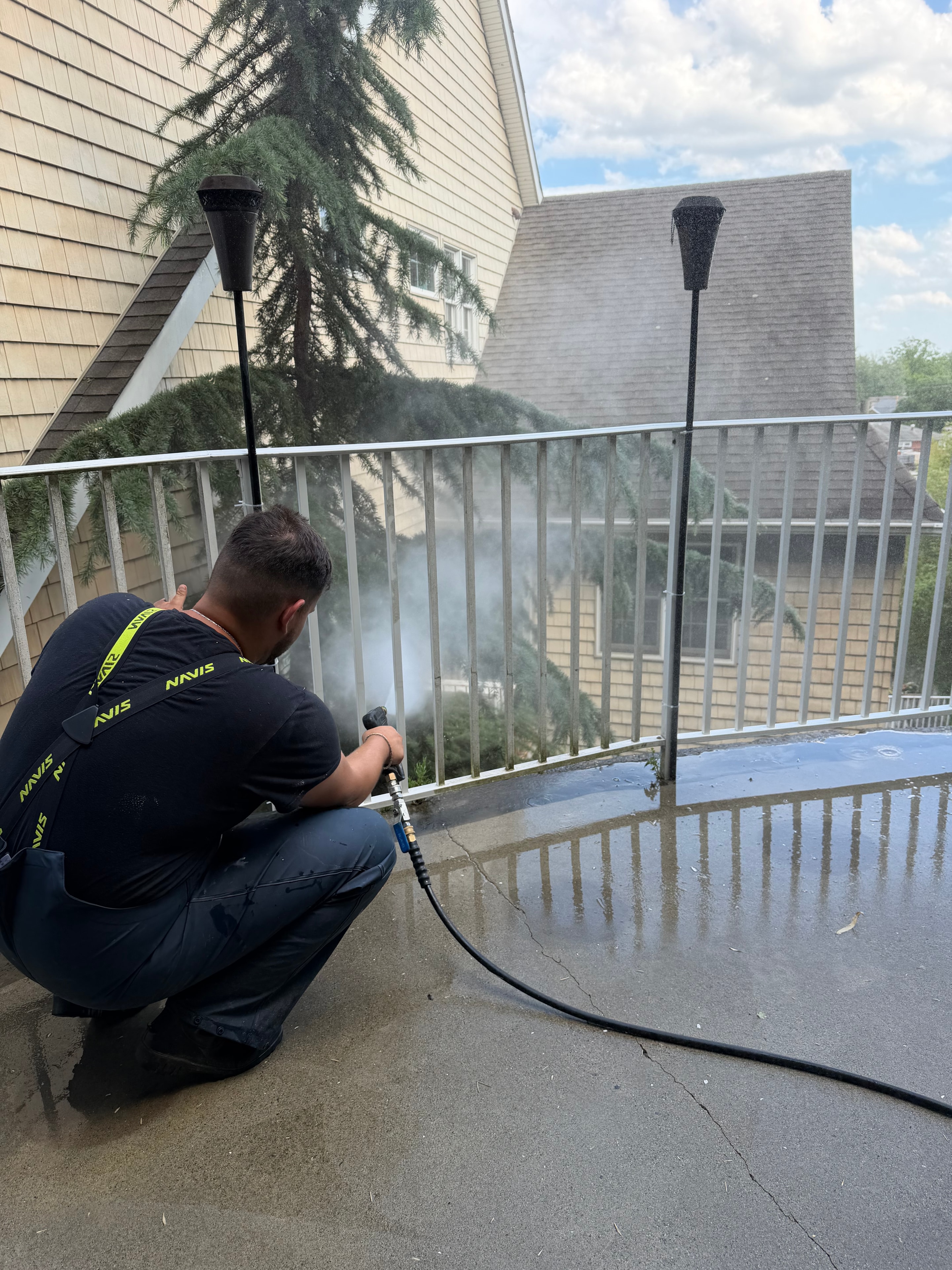 Power washing job 3